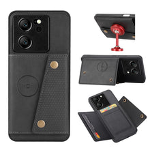 Load image into Gallery viewer, Double Buckle Card Slots Magnetic Phone Case, For Xiaomi Redmi K70 Ultra, For Xiaomi Redmi 13 4G Global, For Xiaomi Redmi Note 13 Pro 4G Global, For Xiaomi Redmi Note 13 4G Global, For Xiaomi 14 Ultra, For Xiaomi Redmi 13C 4G / Poco C65                ...