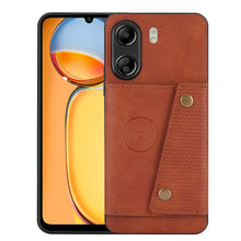 Load image into Gallery viewer, Double Buckle Card Slots Magnetic Phone Case, For Xiaomi Redmi K70 Ultra, For Xiaomi Redmi 13 4G Global, For Xiaomi Redmi Note 13 Pro 4G Global, For Xiaomi Redmi Note 13 4G Global, For Xiaomi 14 Ultra, For Xiaomi Redmi 13C 4G / Poco C65                ...