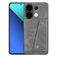Load image into Gallery viewer, Double Buckle Card Slots Magnetic Phone Case, For Xiaomi Redmi K70 Ultra, For Xiaomi Redmi 13 4G Global, For Xiaomi Redmi Note 13 Pro 4G Global, For Xiaomi Redmi Note 13 4G Global, For Xiaomi 14 Ultra, For Xiaomi Redmi 13C 4G / Poco C65                ...