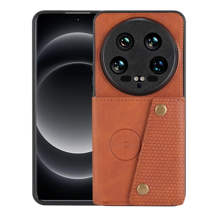 Double Buckle Card Slots Magnetic Phone Case, For Xiaomi Redmi K70 Ultra, For Xiaomi Redmi 13 4G Global, For Xiaomi Redmi Note 13 Pro 4G Global, For Xiaomi Redmi Note 13 4G Global, For Xiaomi 14 Ultra, For Xiaomi Redmi 13C 4G / Poco C65                ...