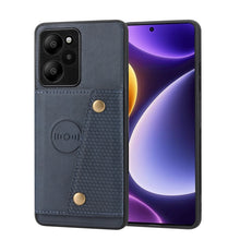 Load image into Gallery viewer, Double Buckle Card Slots Magnetic Phone Case, For Xiaomi Redmi K70 Ultra, For Xiaomi Redmi 13 4G Global, For Xiaomi Redmi Note 13 Pro 4G Global, For Xiaomi Redmi Note 13 4G Global, For Xiaomi 14 Ultra, For Xiaomi Redmi 13C 4G / Poco C65                ...