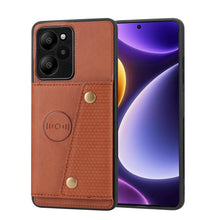 Load image into Gallery viewer, Double Buckle Card Slots Magnetic Phone Case, For Xiaomi Redmi K70 Ultra, For Xiaomi Redmi 13 4G Global, For Xiaomi Redmi Note 13 Pro 4G Global, For Xiaomi Redmi Note 13 4G Global, For Xiaomi 14 Ultra, For Xiaomi Redmi 13C 4G / Poco C65                ...