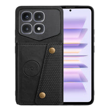 Load image into Gallery viewer, Double Buckle Card Slots Magnetic Phone Case, For Xiaomi Redmi K70 Ultra, For Xiaomi Redmi 13 4G Global, For Xiaomi Redmi Note 13 Pro 4G Global, For Xiaomi Redmi Note 13 4G Global, For Xiaomi 14 Ultra, For Xiaomi Redmi 13C 4G / Poco C65                ...