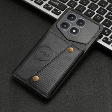 Load image into Gallery viewer, Double Buckle Card Slots Magnetic Phone Case, For Xiaomi Redmi K70 Ultra, For Xiaomi Redmi 13 4G Global, For Xiaomi Redmi Note 13 Pro 4G Global, For Xiaomi Redmi Note 13 4G Global, For Xiaomi 14 Ultra, For Xiaomi Redmi 13C 4G / Poco C65                ...