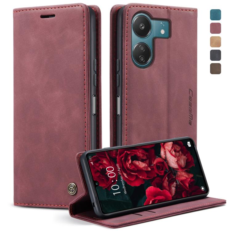 CaseMe 013 Multifunctional Horizontal Flip Leather Phone Case, For Xiaomi Redmi Note 13 Pro 4G, For Xiaomi Redmi Note 13 4G, For Xiaomi Redmi 13C 4G Global / 13C 5G, For Xiaomi Poco X6 Pro, For Xiaomi Redmi K70E 5G, For Xiaomi 14 Pro, For Xiaomi 14    ...