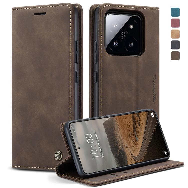 CaseMe 013 Multifunctional Horizontal Flip Leather Phone Case, For Xiaomi Redmi Note 13 Pro 4G, For Xiaomi Redmi Note 13 4G, For Xiaomi Redmi 13C 4G Global / 13C 5G, For Xiaomi Poco X6 Pro, For Xiaomi Redmi K70E 5G, For Xiaomi 14 Pro, For Xiaomi 14    ...