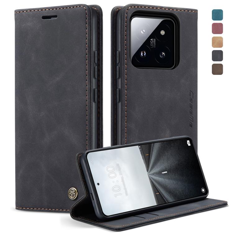 CaseMe 013 Multifunctional Horizontal Flip Leather Phone Case, For Xiaomi Redmi Note 13 Pro 4G, For Xiaomi Redmi Note 13 4G, For Xiaomi Redmi 13C 4G Global / 13C 5G, For Xiaomi Poco X6 Pro, For Xiaomi Redmi K70E 5G, For Xiaomi 14 Pro, For Xiaomi 14    ...