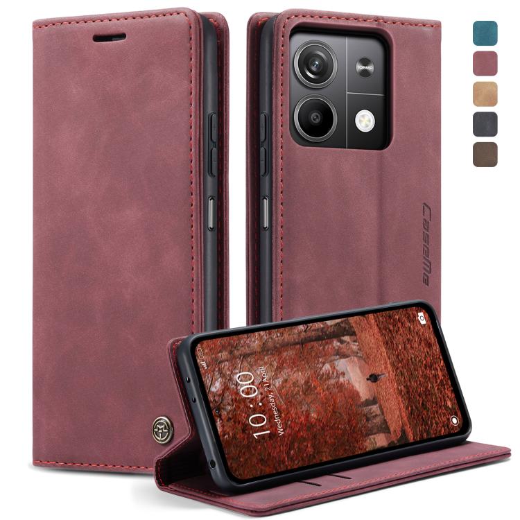 CaseMe 013 Multifunctional Horizontal Flip Leather Phone Case, For Xiaomi Redmi Note 13 Pro 4G, For Xiaomi Redmi Note 13 4G, For Xiaomi Redmi 13C 4G Global / 13C 5G, For Xiaomi Poco X6 Pro, For Xiaomi Redmi K70E 5G, For Xiaomi 14 Pro, For Xiaomi 14    ...