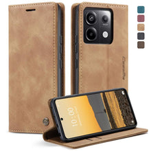 Load image into Gallery viewer, CaseMe 013 Multifunctional Horizontal Flip Leather Phone Case, For Xiaomi Redmi Note 13 Pro 5G, For Xiaomi Redmi 12 4G / 12 5G／Note 12R, For Xiaomi 13T/13T Pro, For Xiaomi Poco F5 5G/Redmi Note 12 Turbo 5G