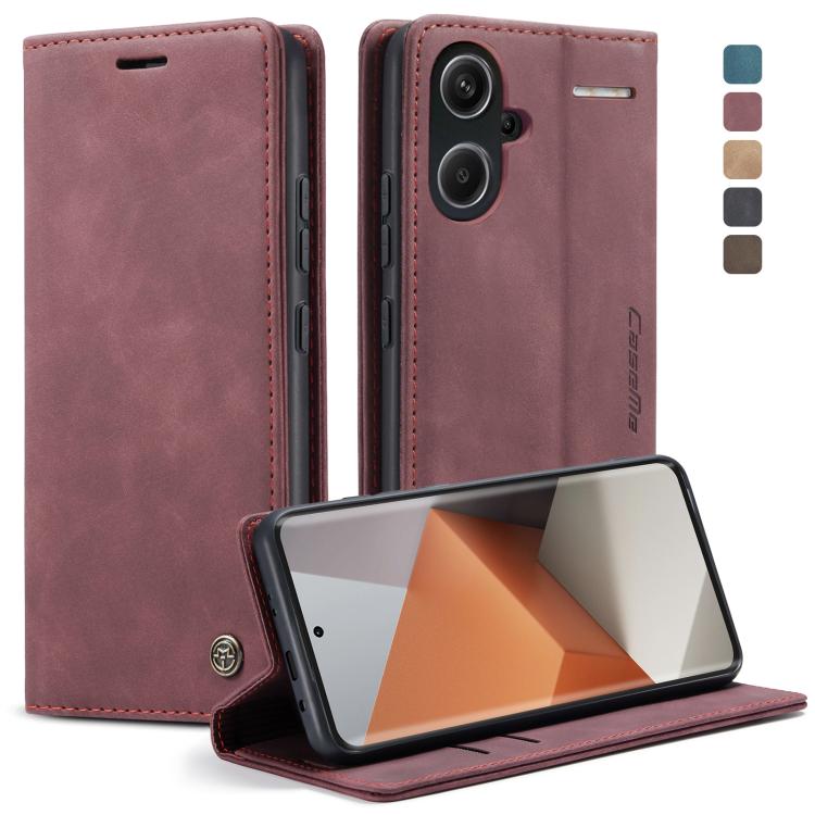 CaseMe 013 Multifunctional Horizontal Flip Leather Phone Case, For Xiaomi Redmi Note 13 Pro 4G, For Xiaomi Redmi Note 13 4G, For Xiaomi Redmi 13C 4G Global / 13C 5G, For Xiaomi Poco X6 Pro, For Xiaomi Redmi K70E 5G, For Xiaomi 14 Pro, For Xiaomi 14    ...