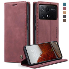 Load image into Gallery viewer, CaseMe 013 Multifunctional Horizontal Flip Leather Phone Case, For Xiaomi Redmi Note 13 Pro 4G, For Xiaomi Redmi Note 13 4G, For Xiaomi Redmi 13C 4G Global / 13C 5G, For Xiaomi Poco X6 Pro, For Xiaomi Redmi K70E 5G, For Xiaomi 14 Pro, For Xiaomi 14    ...