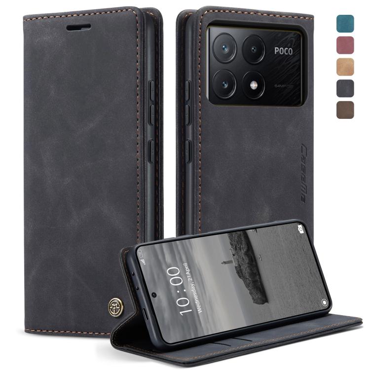 CaseMe 013 Multifunctional Horizontal Flip Leather Phone Case, For Xiaomi Redmi Note 13 Pro 4G, For Xiaomi Redmi Note 13 4G, For Xiaomi Redmi 13C 4G Global / 13C 5G, For Xiaomi Poco X6 Pro, For Xiaomi Redmi K70E 5G, For Xiaomi 14 Pro, For Xiaomi 14    ...