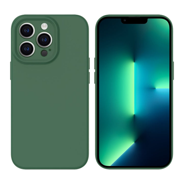 Liquid Silicone MagSafe Precision Hole Phone Case, For iPhone 14 Plus, For iPhone 14, For iPhone 14 Pro, For iPhone 14 Pro Max, For iPhone 13 Pro Max, For iPhone 13 Pro
