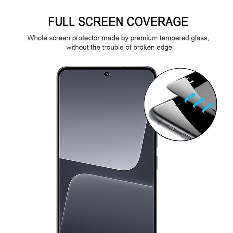 Full Glue 3D Curved Edge Full Screen Tempered Glass Film, For Xiaomi 13 Pro (1pc)