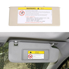 Load image into Gallery viewer, For Peugeot 308 2010-2022 Left-hand Drive Car Sun Visor Makeup Mirror Cover 98177070, For Peugeot 308 2010-2022 (Black), For Peugeot 308 2010-2022 (Dark Beige), For Peugeot 308 2010-2022 (Light Beige), For Peugeot 308 2010-2022 (Grey)                  ...