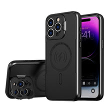 Load image into Gallery viewer, MagSafe Magnetic Invisible Camera Holder Phone Case, For iPhone 15 Pro Max, For iPhone 15 Pro, For iPhone 15 Plus, For iPhone 15