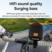 Load image into Gallery viewer, T&amp;G TG-392 Outdoor Bicycle TWS Wireless Bluetooth IPX5 Waterproof Speaker