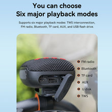 Load image into Gallery viewer, T&amp;G TG-392 Outdoor Bicycle TWS Wireless Bluetooth IPX5 Waterproof Speaker