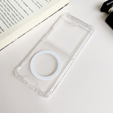 Load image into Gallery viewer, Magsafe Magnetic Transparent Shockproof Phone Case