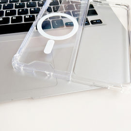 Magsafe Magnetic Transparent Shockproof Phone Case