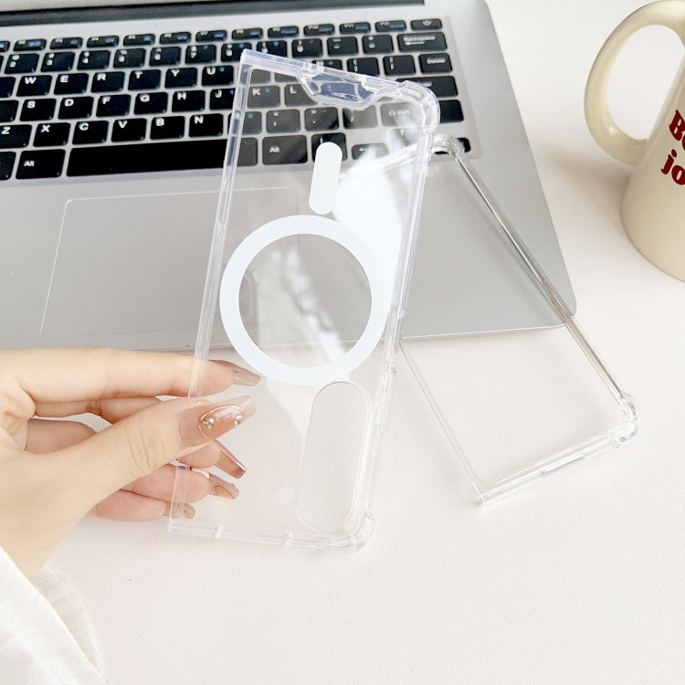 Magsafe Magnetic Transparent Shockproof Phone Case