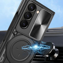 Load image into Gallery viewer, CD Texture Sliding Camshield Magnetic Holder Phone Case