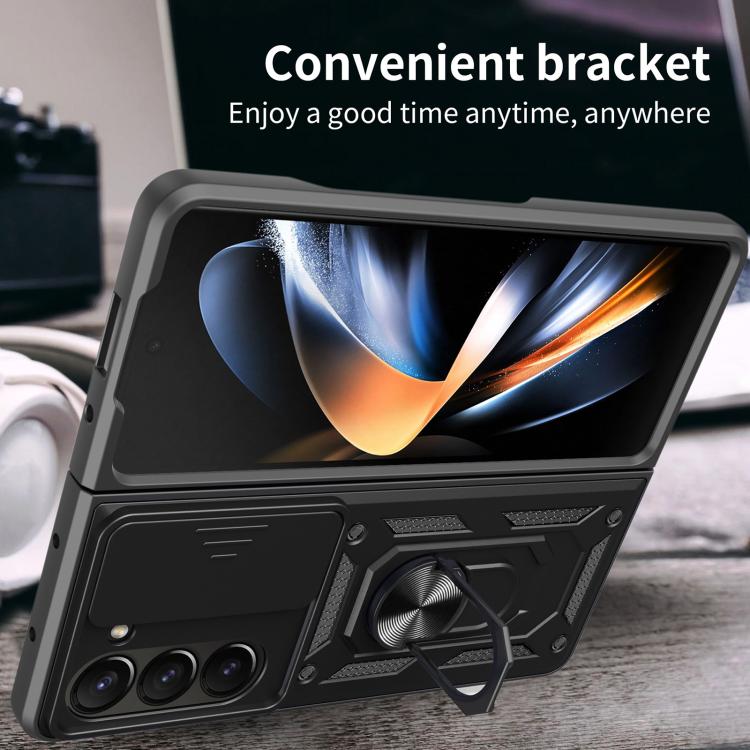 Sliding Camera Cover Design TPU+PC Phone Case