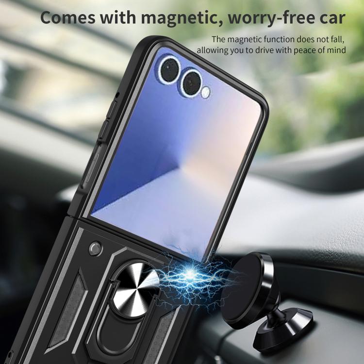Armor Magnetic Bracket TPU+PC Phone Case