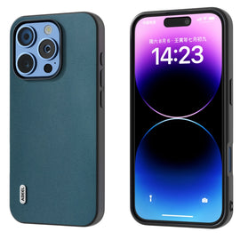 ABEEL Genuine Leather Xiaoya Series Phone Case, For iPhone 16 Pro Max, For iPhone 16 Pro, For iPhone 16 Plus, For iPhone 16, For iPhone 15 Pro Max, For iPhone 15 Pro, For iPhone 15 Plus, For iPhone 15, For iPhone 14 Plus, For iPhone 14, For iPhone 14 P...