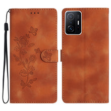Load image into Gallery viewer, Flower Butterfly Embossing Pattern Leather Phone Case, For Xiaomi 12 Pro, For Xiaomi Redmi A1, For Xiaomi Redmi Note 11 Pro 5G Global, For Xiaomi 12 Lite, For Xiaomi Redmi 10C, For Xiaomi Redmi Note 11 4G Global / Note 11S, For Xiaomi Redmi 10 2022    ...