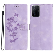 Load image into Gallery viewer, Flower Butterfly Embossing Pattern Leather Phone Case, For Xiaomi 12 Pro, For Xiaomi Redmi A1, For Xiaomi Redmi Note 11 Pro 5G Global, For Xiaomi 12 Lite, For Xiaomi Redmi 10C, For Xiaomi Redmi Note 11 4G Global / Note 11S, For Xiaomi Redmi 10 2022    ...