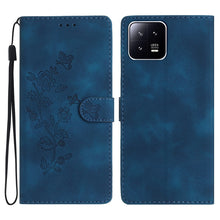 Load image into Gallery viewer, Flower Butterfly Embossing Pattern Leather Phone Case, For Xiaomi Redmi Note 12S, For Xiaomi Redmi 13C 4G, For Xiaomi Redmi Note 12 Pro 5G, For Xiaomi 13T, For Xiaomi Redmi Note 12 5G, For Xiaomi 13 Pro, For Xiaomi 13, For Xiaomi 12T / 12T Pro