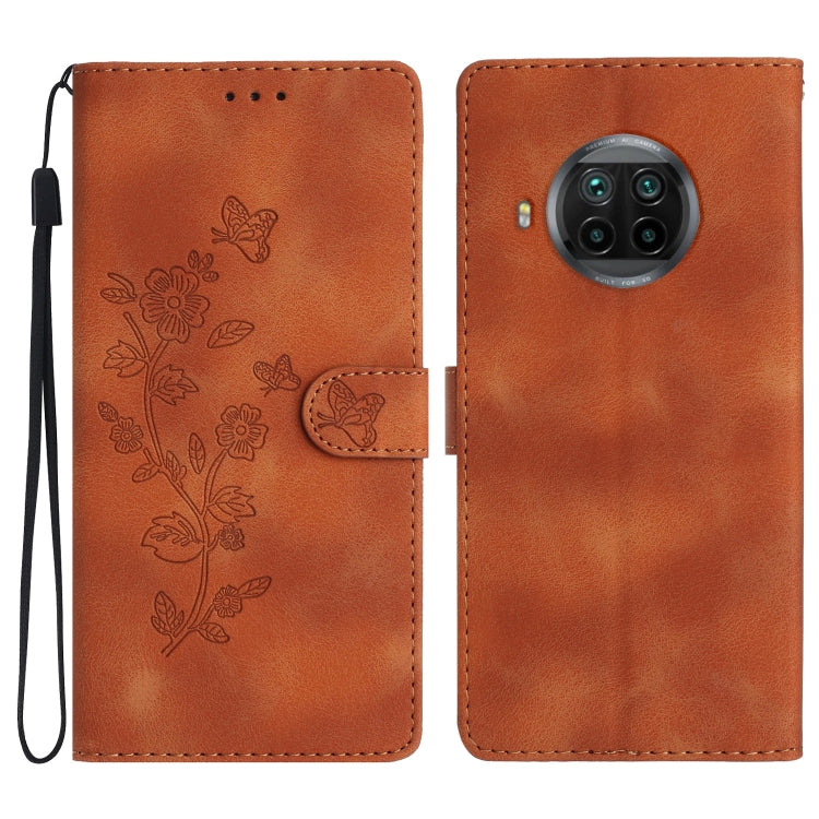 Flower Butterfly Embossing Pattern Leather Phone Case, For Xiaomi Redmi Note 9 5G / Note 9T, For Xiaomi Mi 10T Lite 5G, For Xiaomi Mi 10T 5G / 10T Pro 5G, For Xiaomi Redmi 9A, For Xiaomi Redmi 9, For Xiaomi Redmi 9C, For Xiaomi Redmi Note 8T