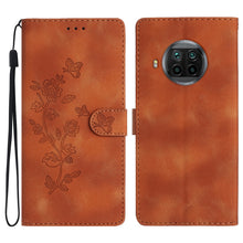 Load image into Gallery viewer, Flower Butterfly Embossing Pattern Leather Phone Case, For Xiaomi Redmi Note 9 5G / Note 9T, For Xiaomi Mi 10T Lite 5G, For Xiaomi Mi 10T 5G / 10T Pro 5G, For Xiaomi Redmi 9A, For Xiaomi Redmi 9, For Xiaomi Redmi 9C, For Xiaomi Redmi Note 8T