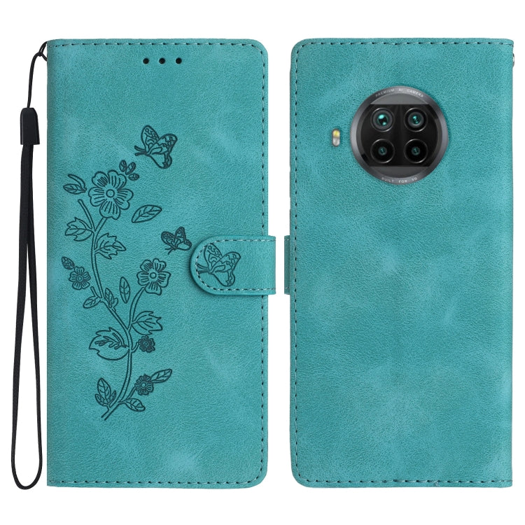 Flower Butterfly Embossing Pattern Leather Phone Case, For Xiaomi Redmi Note 9 5G / Note 9T, For Xiaomi Mi 10T Lite 5G, For Xiaomi Mi 10T 5G / 10T Pro 5G, For Xiaomi Redmi 9A, For Xiaomi Redmi 9, For Xiaomi Redmi 9C, For Xiaomi Redmi Note 8T