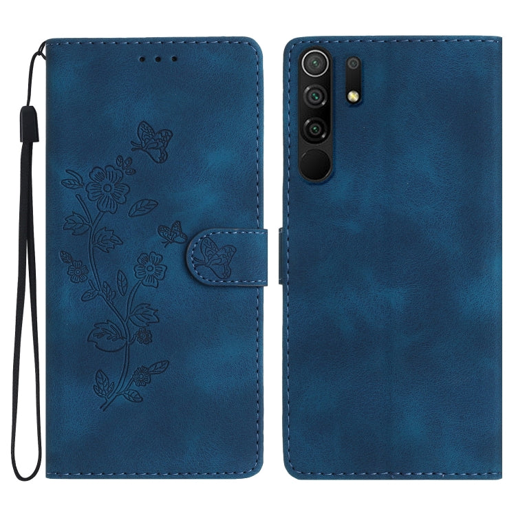 Flower Butterfly Embossing Pattern Leather Phone Case, For Xiaomi Redmi Note 9 5G / Note 9T, For Xiaomi Mi 10T Lite 5G, For Xiaomi Mi 10T 5G / 10T Pro 5G, For Xiaomi Redmi 9A, For Xiaomi Redmi 9, For Xiaomi Redmi 9C, For Xiaomi Redmi Note 8T
