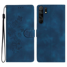 Load image into Gallery viewer, Flower Butterfly Embossing Pattern Leather Phone Case, For Xiaomi Redmi Note 9 5G / Note 9T, For Xiaomi Mi 10T Lite 5G, For Xiaomi Mi 10T 5G / 10T Pro 5G, For Xiaomi Redmi 9A, For Xiaomi Redmi 9, For Xiaomi Redmi 9C, For Xiaomi Redmi Note 8T