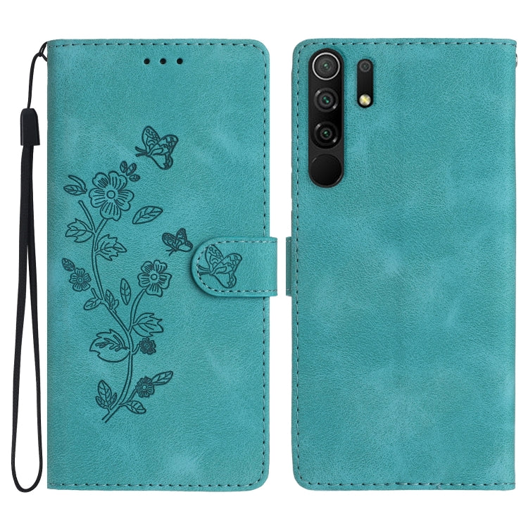 Flower Butterfly Embossing Pattern Leather Phone Case, For Xiaomi Redmi Note 9 5G / Note 9T, For Xiaomi Mi 10T Lite 5G, For Xiaomi Mi 10T 5G / 10T Pro 5G, For Xiaomi Redmi 9A, For Xiaomi Redmi 9, For Xiaomi Redmi 9C, For Xiaomi Redmi Note 8T