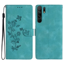 Load image into Gallery viewer, Flower Butterfly Embossing Pattern Leather Phone Case, For Xiaomi Redmi Note 9 5G / Note 9T, For Xiaomi Mi 10T Lite 5G, For Xiaomi Mi 10T 5G / 10T Pro 5G, For Xiaomi Redmi 9A, For Xiaomi Redmi 9, For Xiaomi Redmi 9C, For Xiaomi Redmi Note 8T