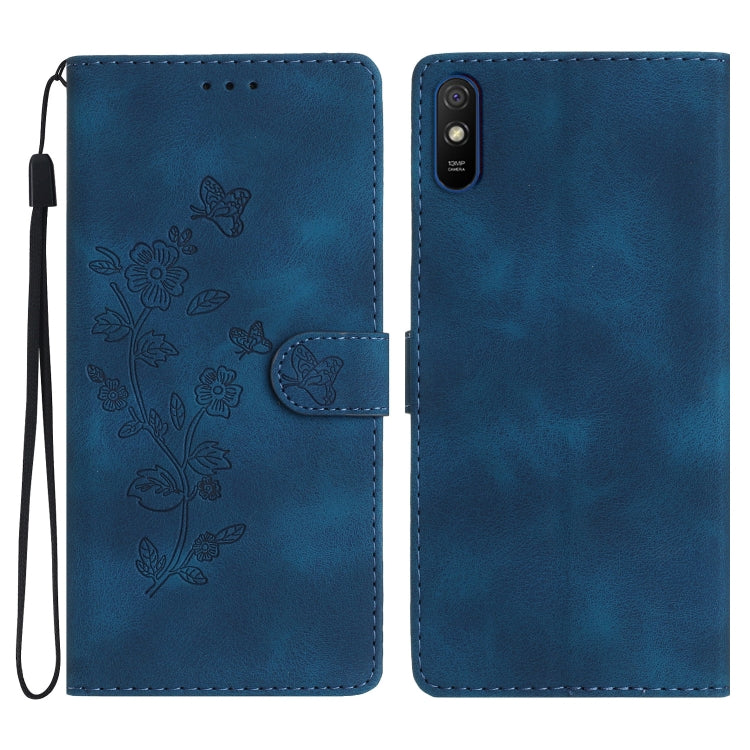 Flower Butterfly Embossing Pattern Leather Phone Case, For Xiaomi Redmi Note 9 5G / Note 9T, For Xiaomi Mi 10T Lite 5G, For Xiaomi Mi 10T 5G / 10T Pro 5G, For Xiaomi Redmi 9A, For Xiaomi Redmi 9, For Xiaomi Redmi 9C, For Xiaomi Redmi Note 8T