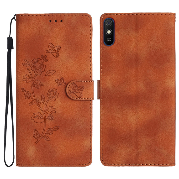 Flower Butterfly Embossing Pattern Leather Phone Case, For Xiaomi Redmi Note 9 5G / Note 9T, For Xiaomi Mi 10T Lite 5G, For Xiaomi Mi 10T 5G / 10T Pro 5G, For Xiaomi Redmi 9A, For Xiaomi Redmi 9, For Xiaomi Redmi 9C, For Xiaomi Redmi Note 8T