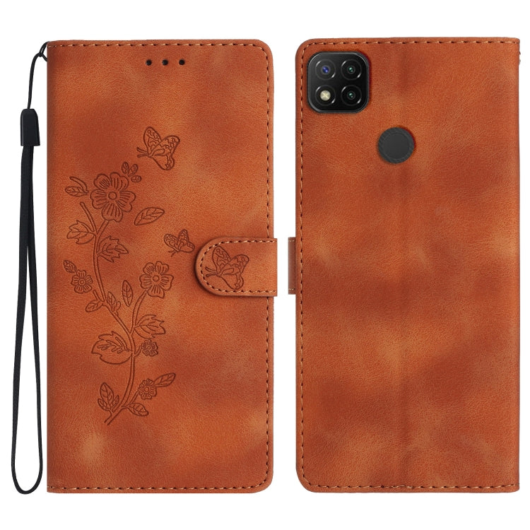 Flower Butterfly Embossing Pattern Leather Phone Case, For Xiaomi Redmi Note 9 5G / Note 9T, For Xiaomi Mi 10T Lite 5G, For Xiaomi Mi 10T 5G / 10T Pro 5G, For Xiaomi Redmi 9A, For Xiaomi Redmi 9, For Xiaomi Redmi 9C, For Xiaomi Redmi Note 8T