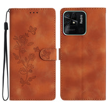 Load image into Gallery viewer, Flower Butterfly Embossing Pattern Leather Phone Case, For Xiaomi 12 Pro, For Xiaomi Redmi A1, For Xiaomi Redmi Note 11 Pro 5G Global, For Xiaomi 12 Lite, For Xiaomi Redmi 10C, For Xiaomi Redmi Note 11 4G Global / Note 11S, For Xiaomi Redmi 10 2022    ...