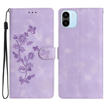 Load image into Gallery viewer, Flower Butterfly Embossing Pattern Leather Phone Case, For Xiaomi 12 Pro, For Xiaomi Redmi A1, For Xiaomi Redmi Note 11 Pro 5G Global, For Xiaomi 12 Lite, For Xiaomi Redmi 10C, For Xiaomi Redmi Note 11 4G Global / Note 11S, For Xiaomi Redmi 10 2022    ...