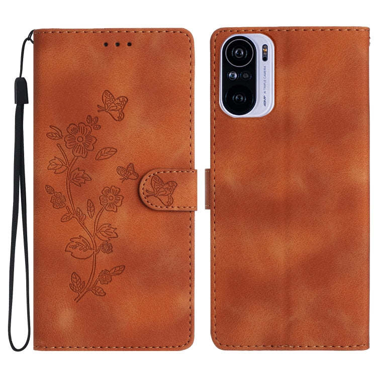 Flower Butterfly Embossing Pattern Leather Phone Case, For Xiaomi Redmi 10, For Xiaomi Mi 11 Lite, For Xiaomi Mi 11 Ultra, For Xiaomi Mi 11 Pro, For Xiaomi Redmi Note 10 5G, For Xiaomi Redmi Note 10 4G / Note 10S, For Xiaomi Redmi Note 10 Pro / 10 Pro ...