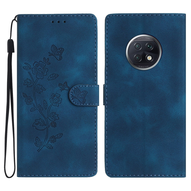 Flower Butterfly Embossing Pattern Leather Phone Case, For Xiaomi Redmi Note 9 5G / Note 9T, For Xiaomi Mi 10T Lite 5G, For Xiaomi Mi 10T 5G / 10T Pro 5G, For Xiaomi Redmi 9A, For Xiaomi Redmi 9, For Xiaomi Redmi 9C, For Xiaomi Redmi Note 8T