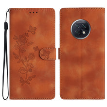 Load image into Gallery viewer, Flower Butterfly Embossing Pattern Leather Phone Case, For Xiaomi Redmi Note 9 5G / Note 9T, For Xiaomi Mi 10T Lite 5G, For Xiaomi Mi 10T 5G / 10T Pro 5G, For Xiaomi Redmi 9A, For Xiaomi Redmi 9, For Xiaomi Redmi 9C, For Xiaomi Redmi Note 8T