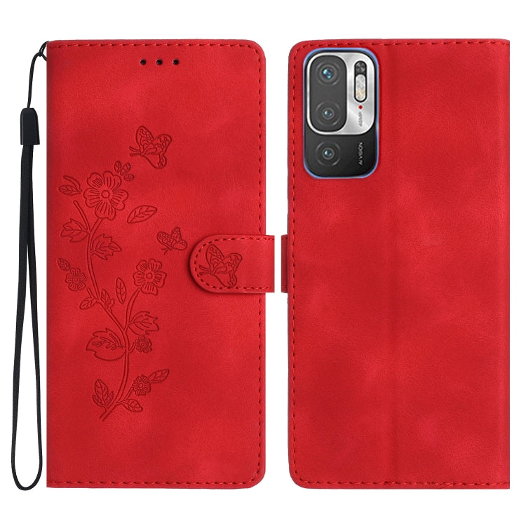Flower Butterfly Embossing Pattern Leather Phone Case, For Xiaomi Redmi 10, For Xiaomi Mi 11 Lite, For Xiaomi Mi 11 Ultra, For Xiaomi Mi 11 Pro, For Xiaomi Redmi Note 10 5G, For Xiaomi Redmi 9A, For Xiaomi Redmi 9, For Xiaomi Redmi 9C