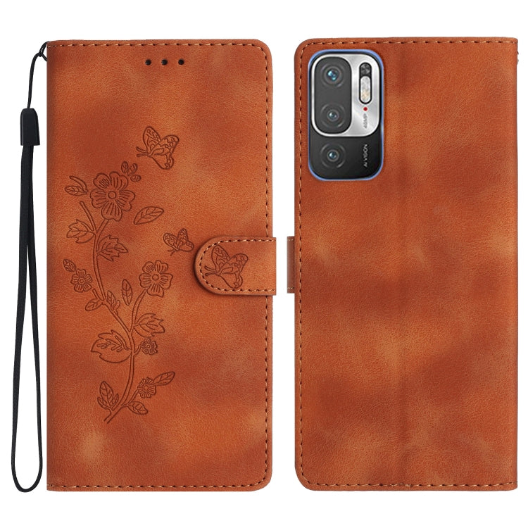 Flower Butterfly Embossing Pattern Leather Phone Case, For Xiaomi Redmi 10, For Xiaomi Mi 11 Lite, For Xiaomi Mi 11 Ultra, For Xiaomi Mi 11 Pro, For Xiaomi Redmi Note 10 5G, For Xiaomi Redmi 9A, For Xiaomi Redmi 9, For Xiaomi Redmi 9C
