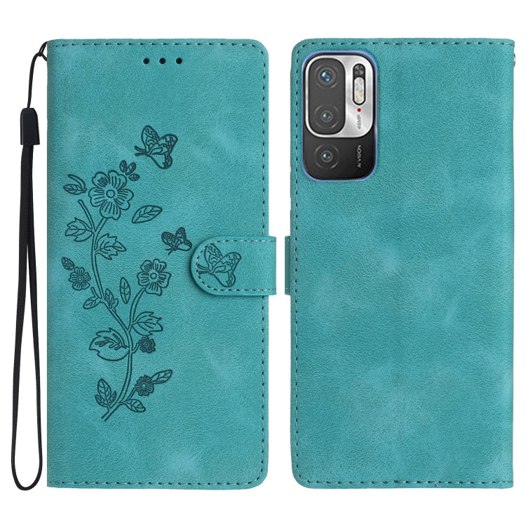 Flower Butterfly Embossing Pattern Leather Phone Case, For Xiaomi Redmi 10, For Xiaomi Mi 11 Lite, For Xiaomi Mi 11 Ultra, For Xiaomi Mi 11 Pro, For Xiaomi Redmi Note 10 5G, For Xiaomi Redmi 9A, For Xiaomi Redmi 9, For Xiaomi Redmi 9C